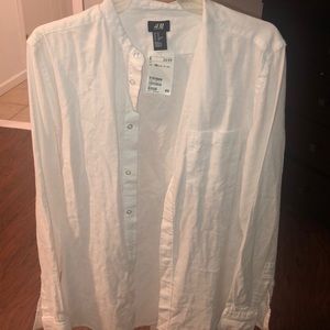 White button up